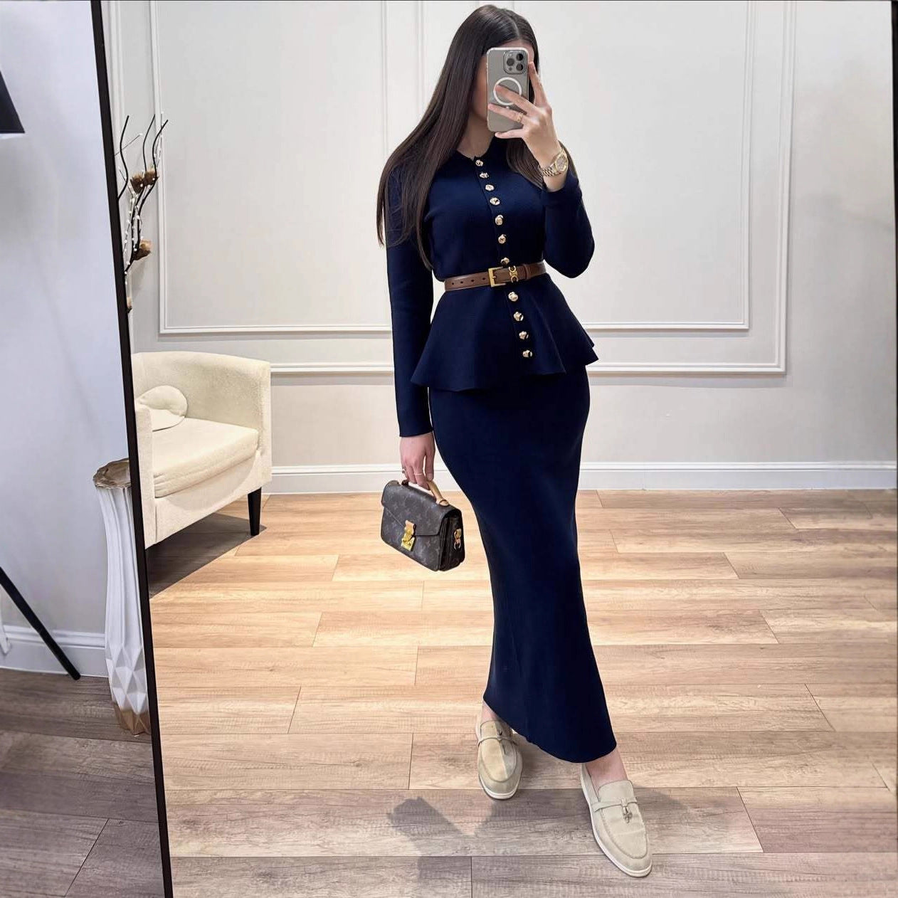 The Madeleine Fishtail Coat