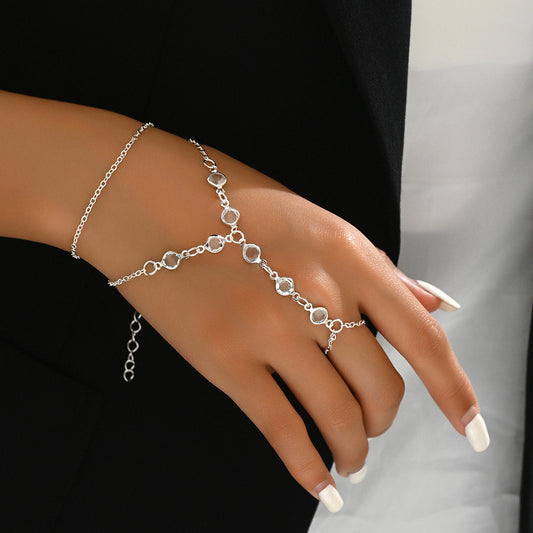 Crystal Minimalist Bracelet Set