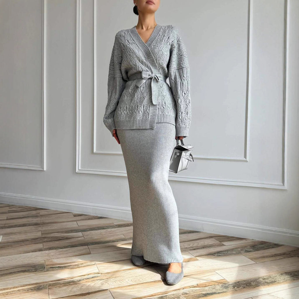 The Ribbon Knit Duo