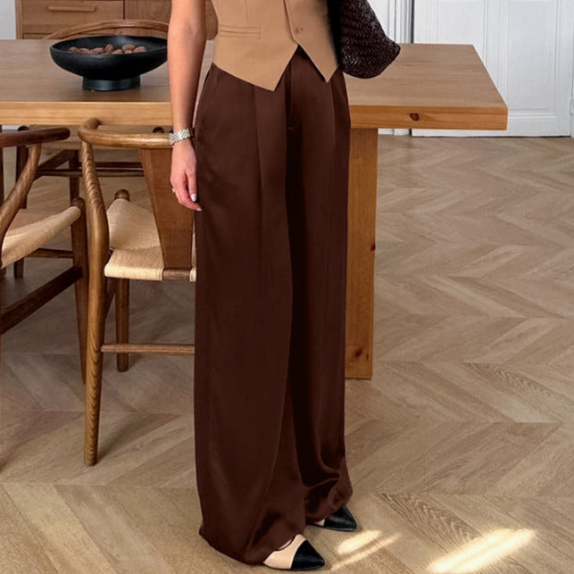 Fluid Elegance Wide-Leg