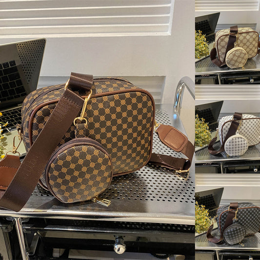 Vintage Pattern Crossbody Bag