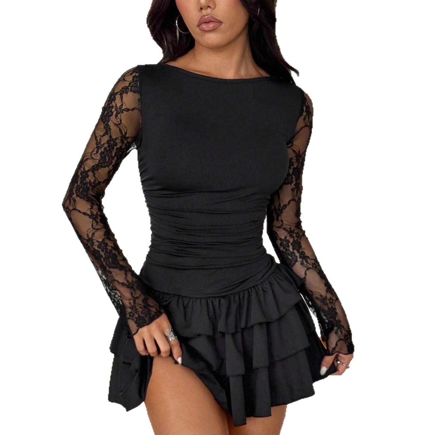 The Valentina Lace Mini