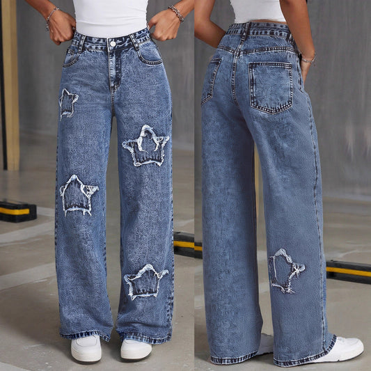 Casual Straight-leg Pants