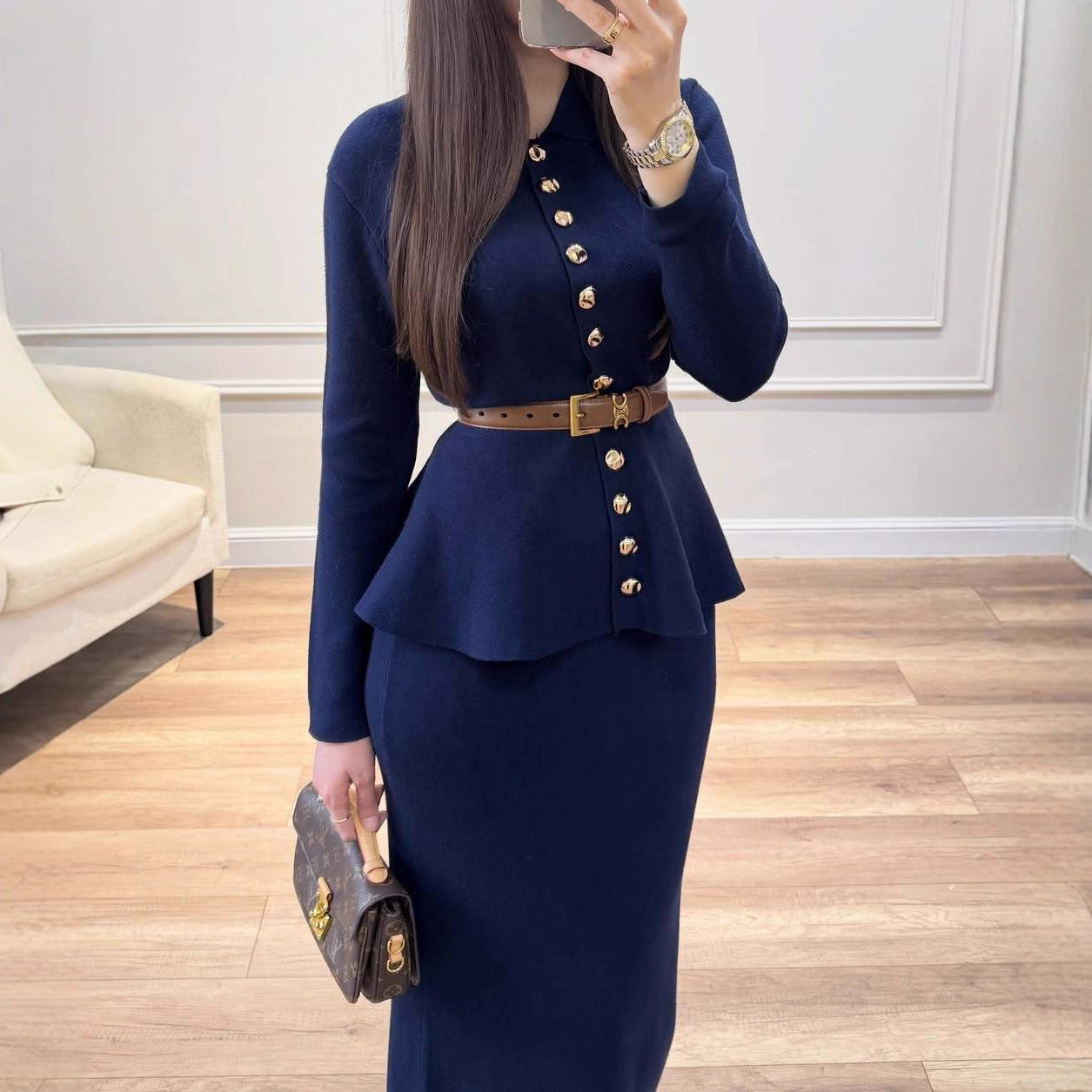 The Madeleine Fishtail Coat